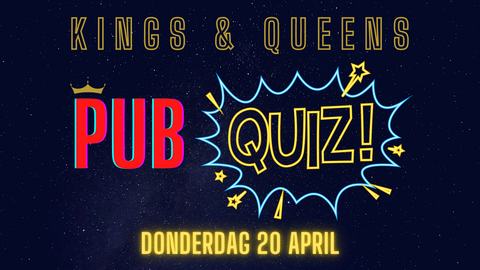 Lees meer over het artikel Pubquiz 20 april