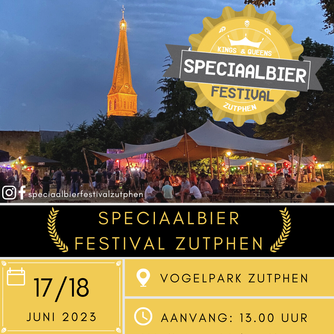 Lees meer over het artikel Speciaalbier Festival Zutphen 2023