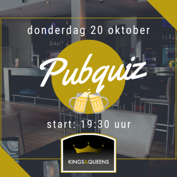 Pubquiz 20 okt